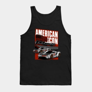 American Icon Ford GT Heritage #98 Tank Top